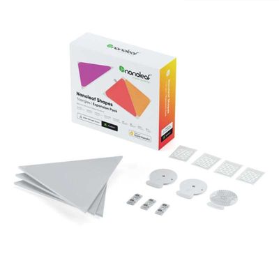 NANOLEAF Shapes Triangles Expansion Kit Smart Lighting (3 Panels) NL47-0001TW-3PK